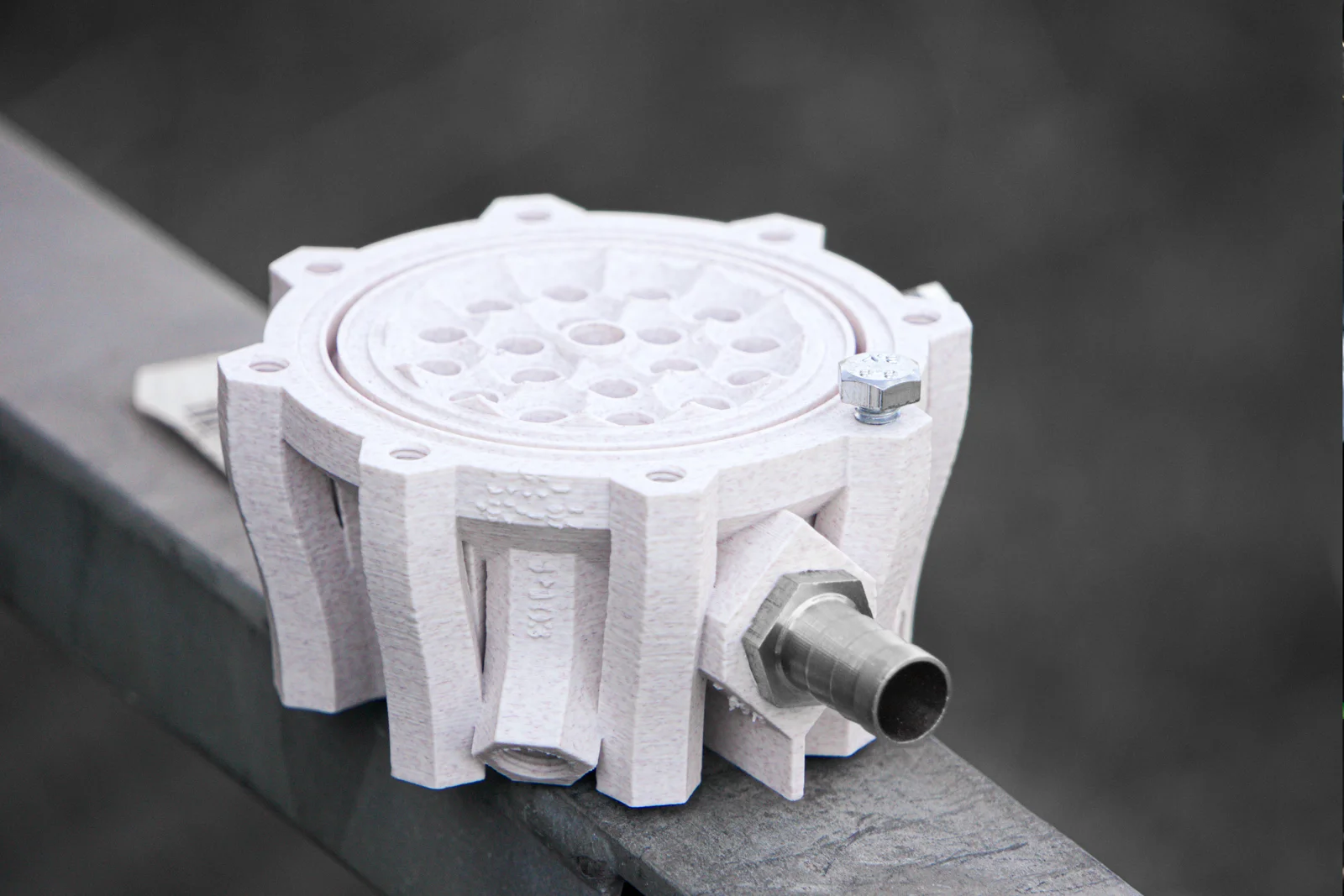 Printed model of an Elara 3 kN engine injector