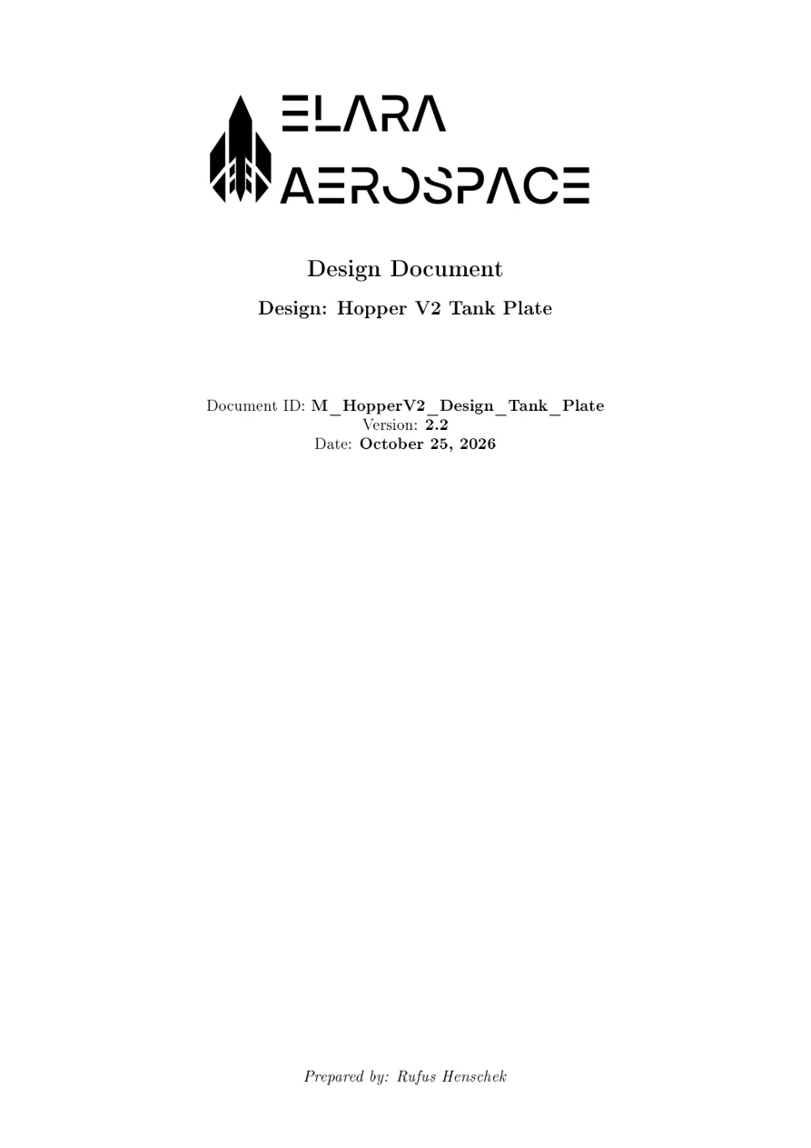Design report, page 1 of 52