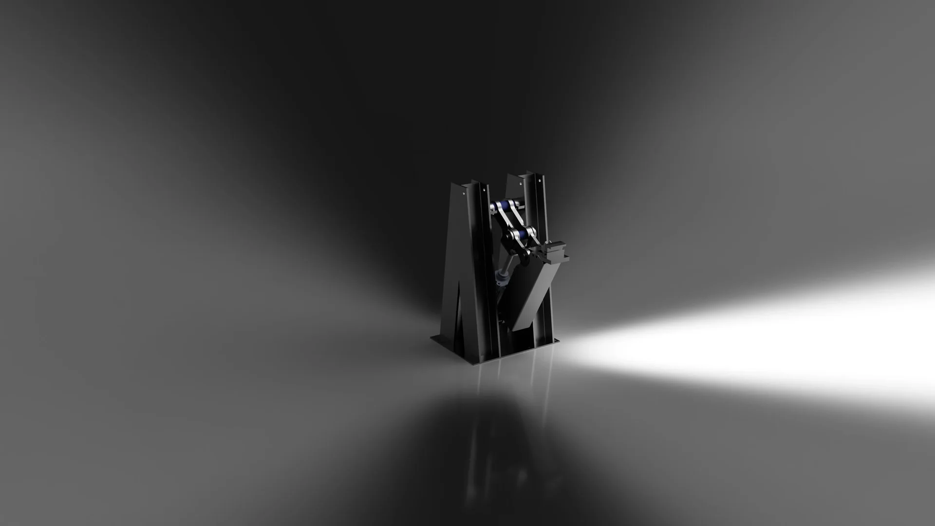 CAD design of the TB30 launch table